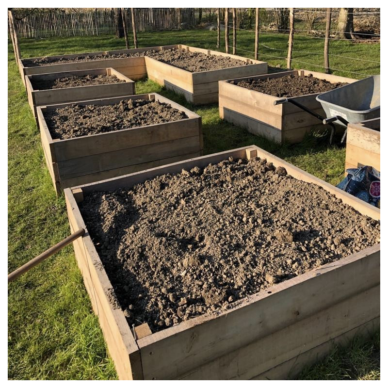 Carré potager en bois au potager : nos conseils pratiques